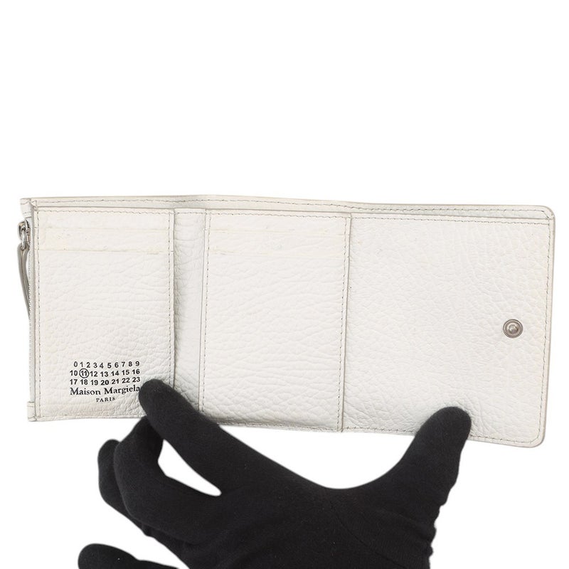 メゾンマルジェラ 三つ折り財布 4ステッチ ウォレット SA3UI0010 Maison Margiela 白