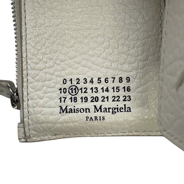メゾンマルジェラ 三つ折り財布 4ステッチ ウォレット SA3UI0010 Maison Margiela 白