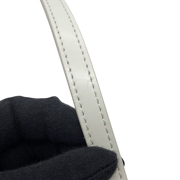 プラダ ハンドバッグ スパッツォラート スモール トライアングルロゴ レザー 1BA331 PRADA 2wayショルダー 白