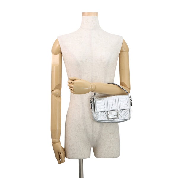 フェンディ ハンドバッグ FFモチーフ バゲット ミニ 8BS017 FENDI 2way