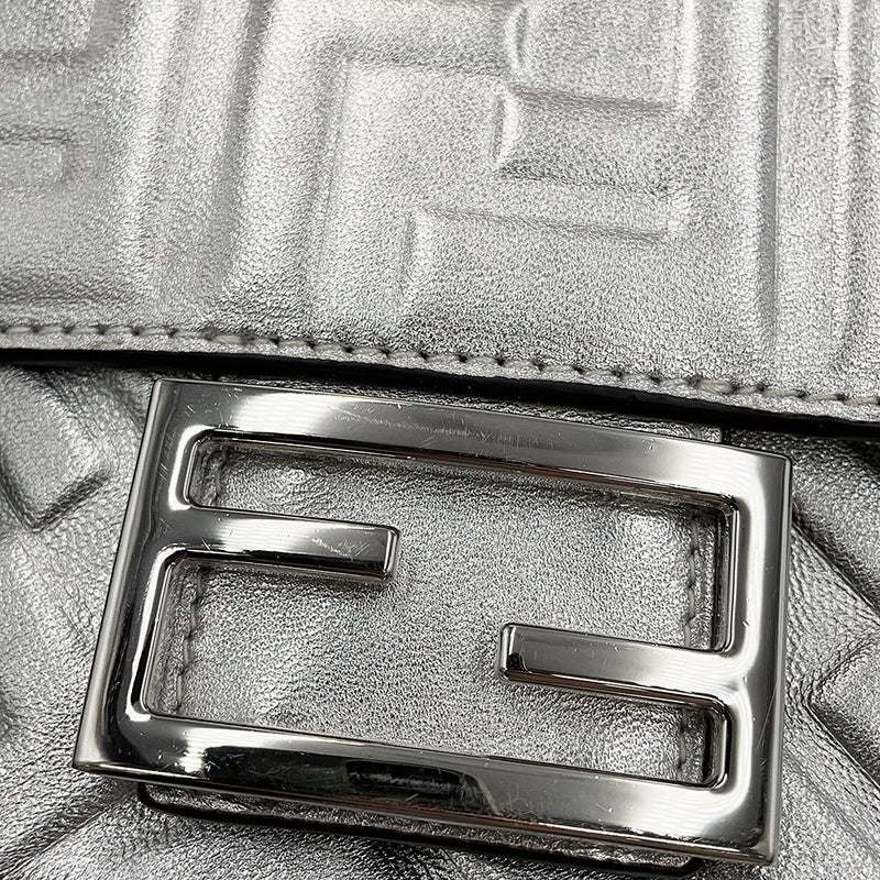 フェンディ ハンドバッグ FFモチーフ バゲット ミニ 8BS017 FENDI 2way