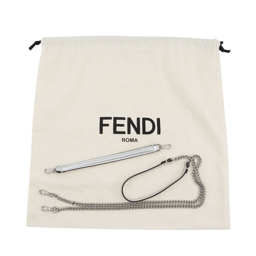 フェンディ ハンドバッグ FFモチーフ バゲット ミニ 8BS017 FENDI 2way
