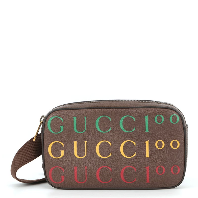 グッチ ボディバッグ 100周年記念 602695 GUCCI ベルトバッグ ウエストポーチ