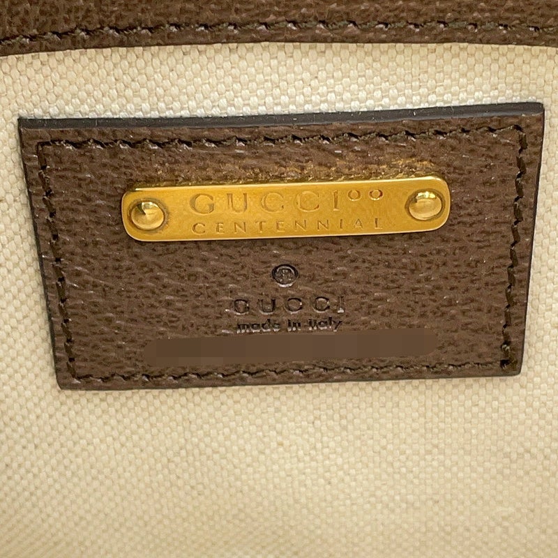 グッチ ボディバッグ 100周年記念 602695 GUCCI ベルトバッグ ウエストポーチ