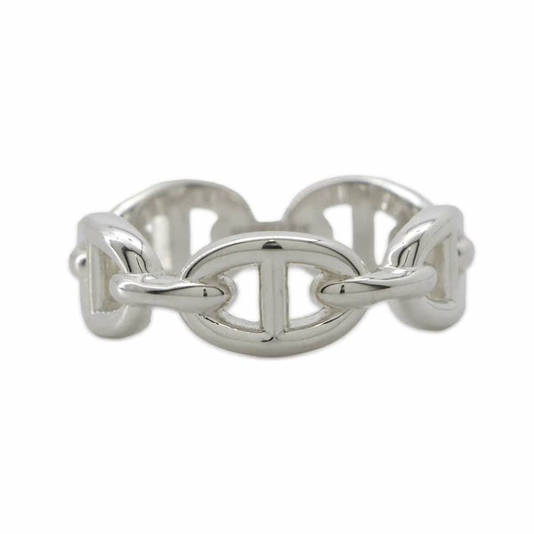 エルメス リング シェーヌダンクル アンシェネPM SV925シルバー リングサイズ58 HERMES ジュエリー