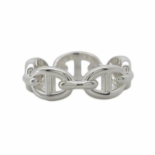 エルメス リング シェーヌダンクル アンシェネPM SV925シルバー リングサイズ58 HERMES ジュエリー