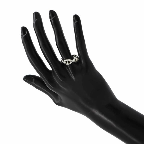 エルメス リング シェーヌダンクル アンシェネPM SV925シルバー リングサイズ58 HERMES ジュエリー