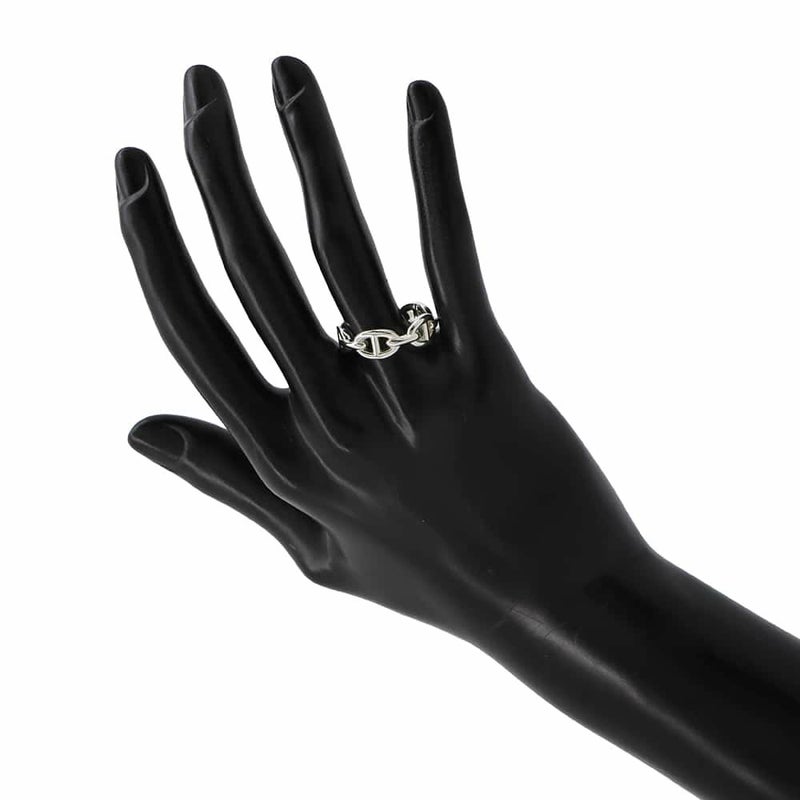 エルメス リング シェーヌダンクル アンシェネPM SV925シルバー リングサイズ58 HERMES ジュエリー