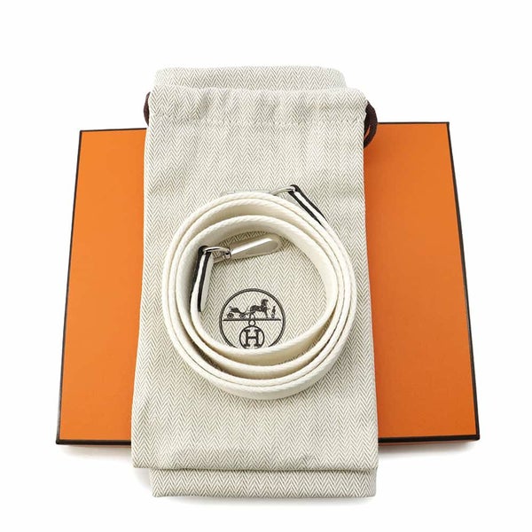 エルメス エブリンTPM アマゾン ニューホワイト/シルバー金具 トリヨンクレマンス W刻印 白