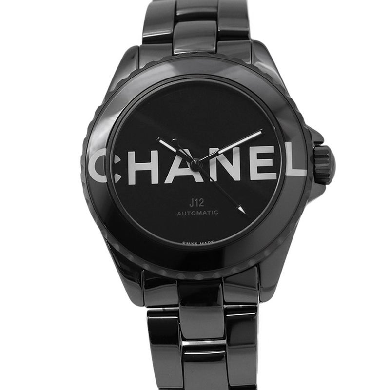 シャネル J12 ウォンテッド ドゥ シャネル 数量限定生産モデル H7418 CHANEL 腕時計 ウォッチ 黒文字盤