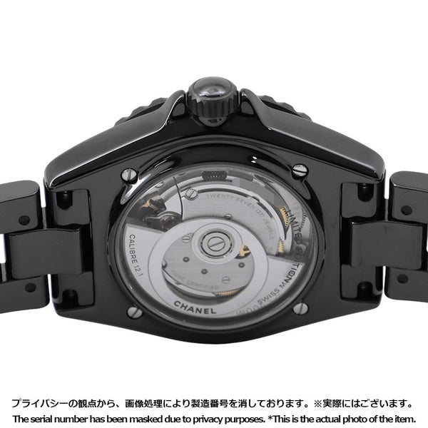 シャネル J12 ウォンテッド ドゥ シャネル 数量限定生産モデル H7418 CHANEL 腕時計 ウォッチ 黒文字盤