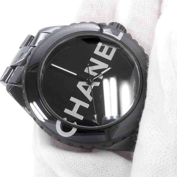 シャネル J12 ウォンテッド ドゥ シャネル 数量限定生産モデル H7418 CHANEL 腕時計 ウォッチ 黒文字盤