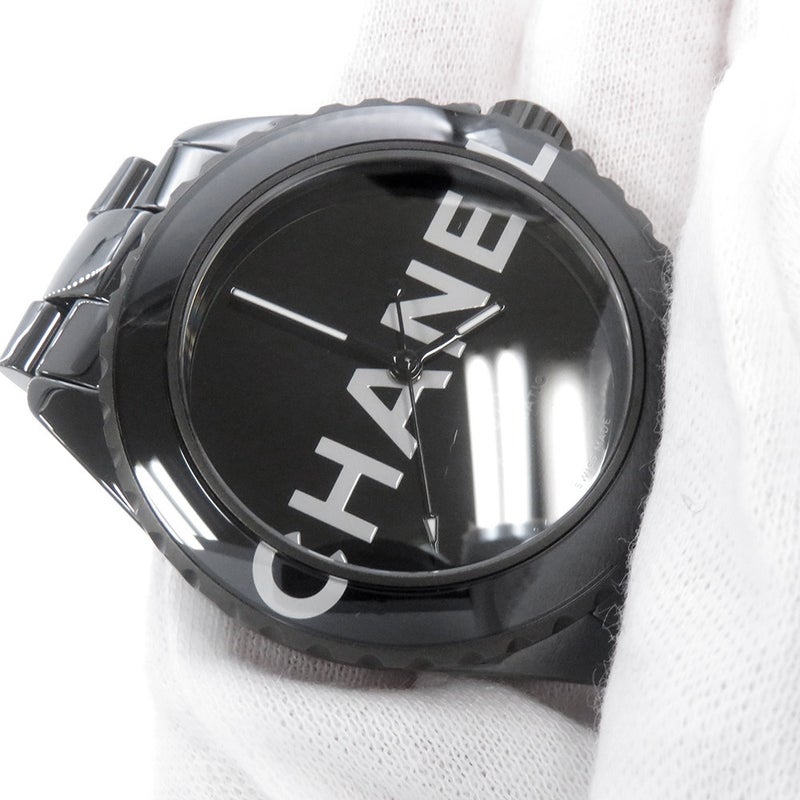シャネル J12 ウォンテッド ドゥ シャネル 数量限定生産モデル H7418 CHANEL 腕時計 ウォッチ 黒文字盤