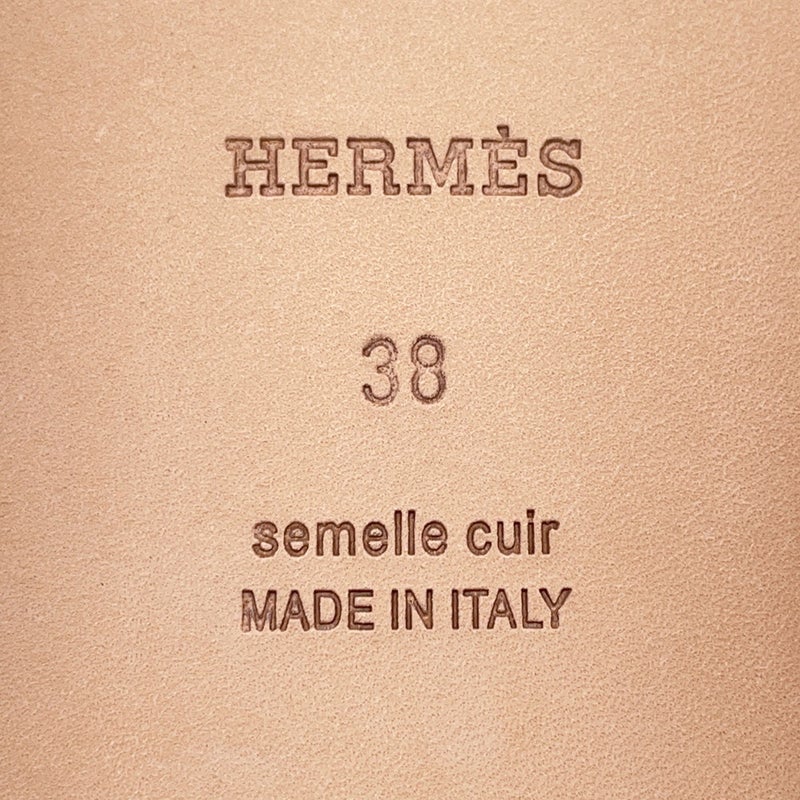 エルメス サンダル オラン デニム レディースサイズ38 HERMES 靴