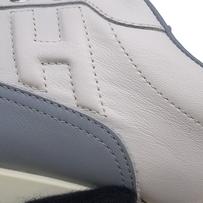 エルメス スニーカー トレイル レザー レディースサイズ37 1/2 HERMES 靴 白