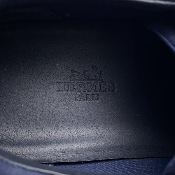 エルメス スニーカー バウンシング ナイロン ベロア レディースサイズ38 HERMES 靴