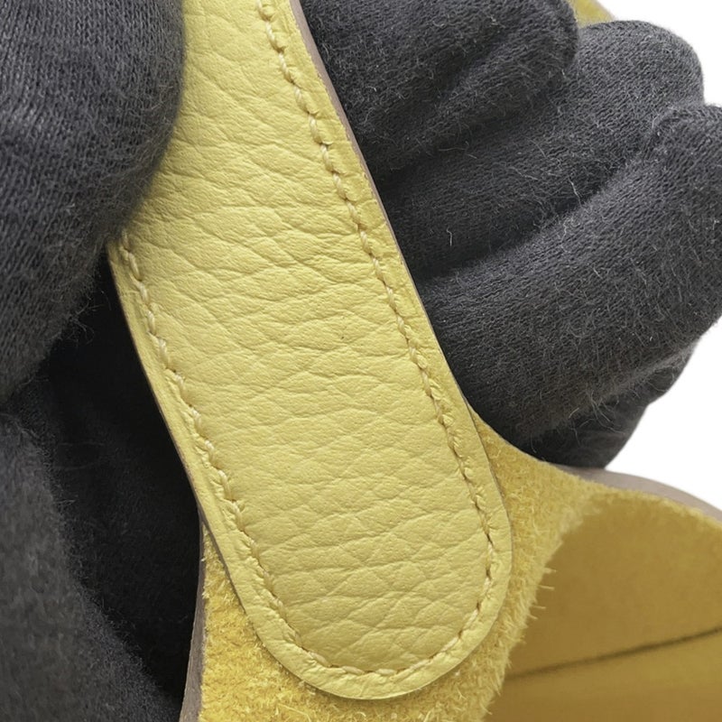 エルメス ハンドバッグ ピコタンロックPM リモンチェッロ/シルバー金具 トリヨンクレマンス W刻印