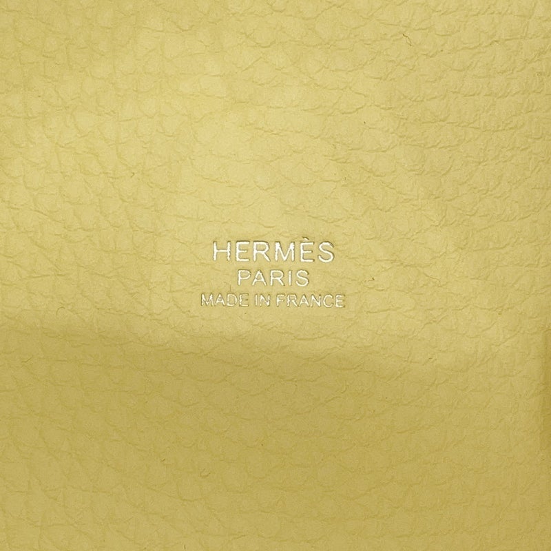 エルメス ハンドバッグ ピコタンロックPM リモンチェッロ/シルバー金具 トリヨンクレマンス W刻印
