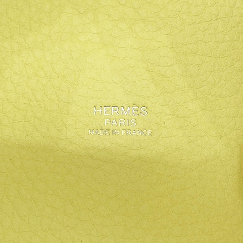 エルメス ハンドバッグ ピコタンロックPM リモンチェッロ/シルバー金具 トリヨンクレマンス W刻印