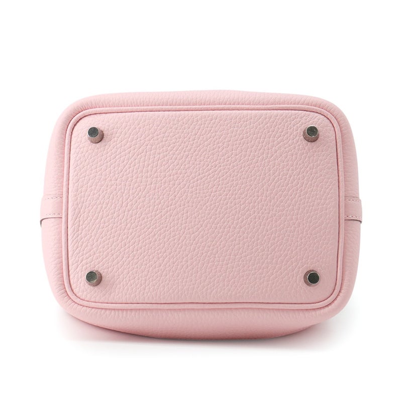 エルメス ハンドバッグ ピコタンロックPM ローズサクラ/シルバー金具 トリヨンクレマンス K刻印 HERMES トートバッグ