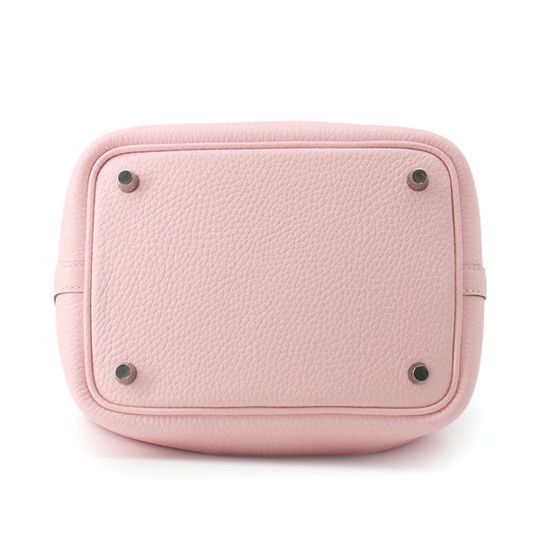 エルメス ハンドバッグ ピコタンロックPM ローズサクラ/シルバー金具 トリヨンクレマンス K刻印 HERMES トートバッグ