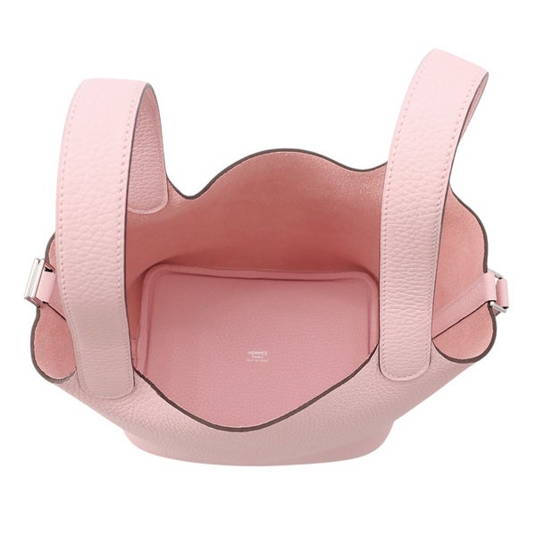エルメス ハンドバッグ ピコタンロックPM ローズサクラ/シルバー金具 トリヨンクレマンス K刻印 HERMES トートバッグ