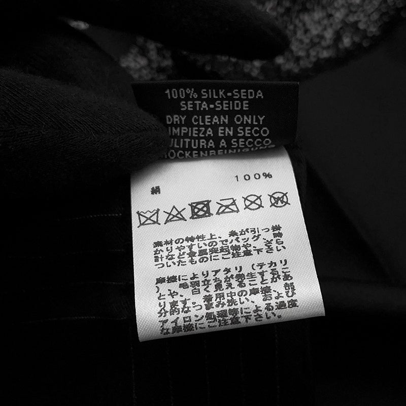 エルメス スカーフ カレ90 シュヴァル・ドゥ・ニュイ・エンブロイダード Cheval de Nuit embroidered  黒