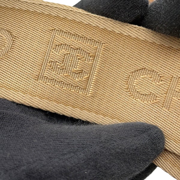 シャネル ショルダーバッグ ヴィンテージ ココマーク スポールライン キャンバス/レザー CHANEL メッセンジャー
