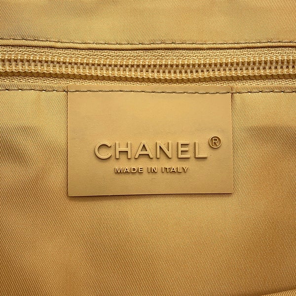 シャネル ショルダーバッグ ヴィンテージ ココマーク スポールライン キャンバス/レザー CHANEL メッセンジャー