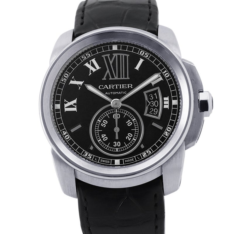 カルティエ カリブル ドゥ カルティエ W7100014 Cartier 腕時計 黒文字盤