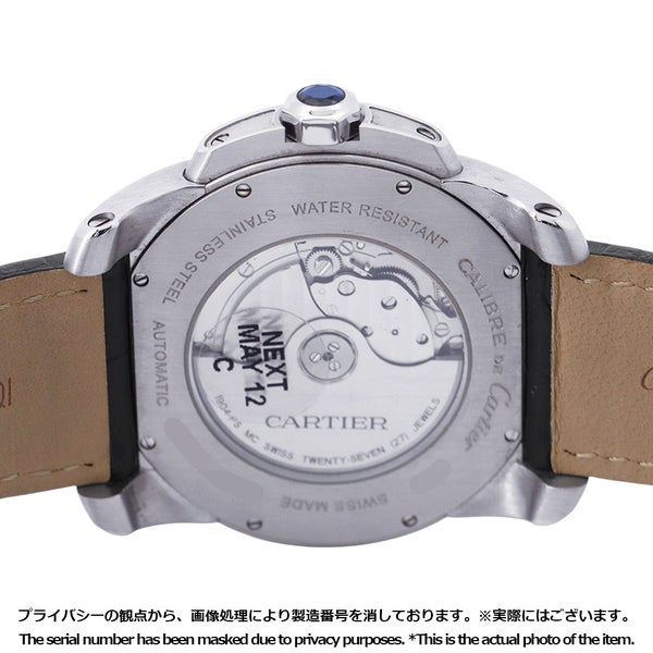 カルティエ カリブル ドゥ カルティエ W7100014 Cartier 腕時計 黒文字盤