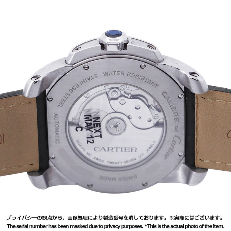 カルティエ カリブル ドゥ カルティエ W7100014 Cartier 腕時計 黒文字盤