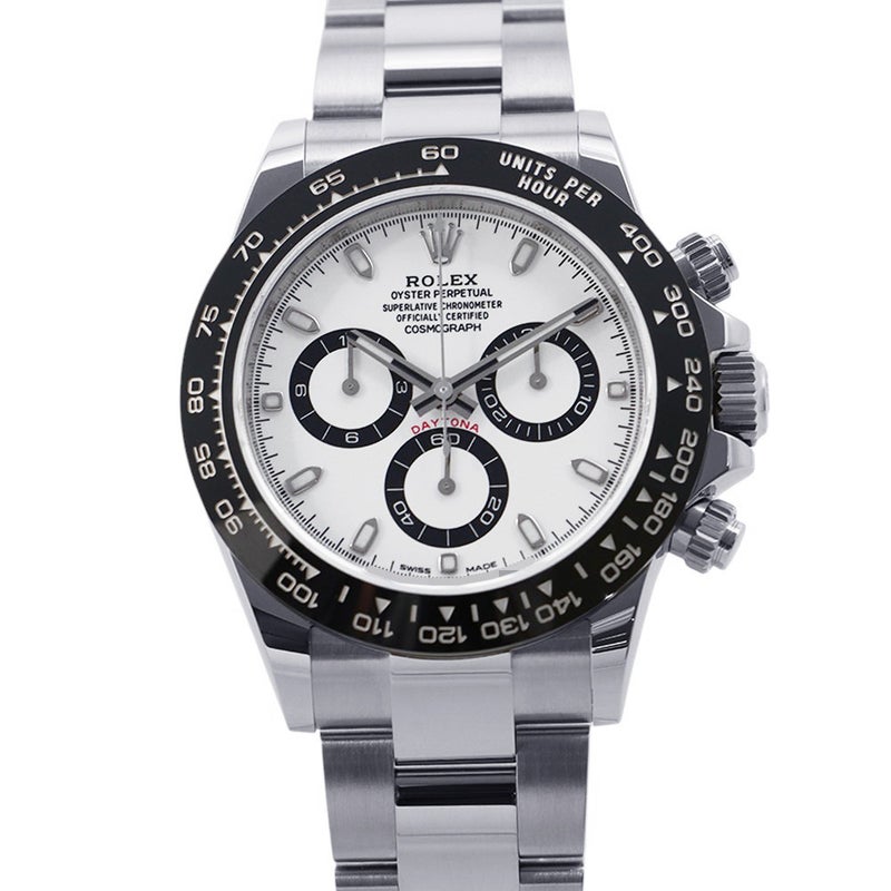ロレックス コスモグラフ デイトナ ランダムシリアル ルーレット 116500LN ROLEX 腕時計 白文字盤