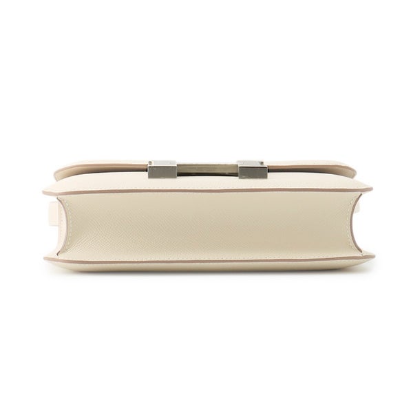 エルメス ショルダーバッグ コンスタンス24 クレ/シルバー金具 エプソン K刻印 HERMES Constance