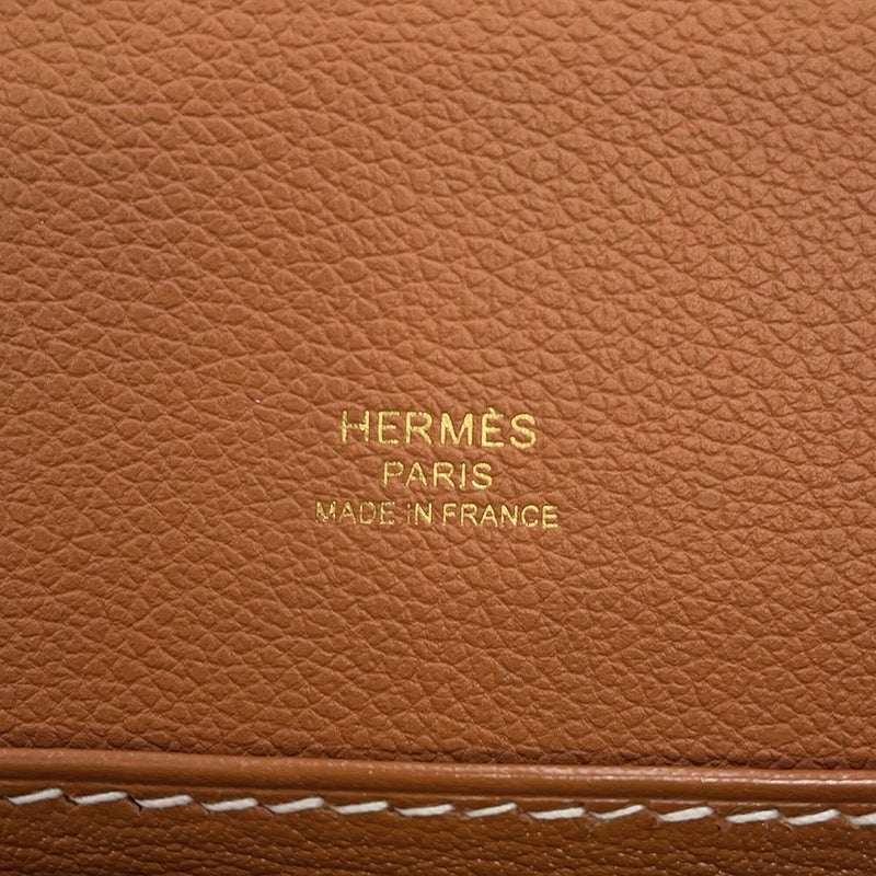 エルメス サック ロウリス ルリ 23 ゴールド/ゴールド金具 エバーカラー Y刻印 HERMES