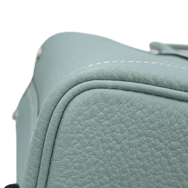 エルメス トートバッグ ガーデンパーティTPM シエル/シルバー金具 ネゴンダ Z刻印 HERMES Garden Party