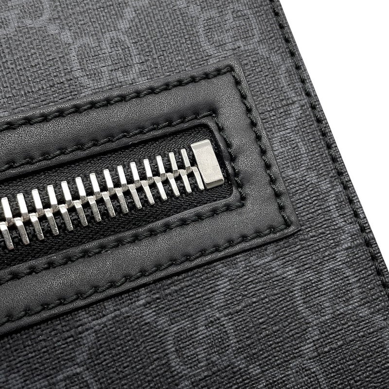 グッチ ショルダーバッグ メッセンジャーバッグ GGスプリーム/レザー 474137 GUCCI バッグ メンズ ウェブ 黒