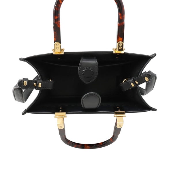 フェンディ ハンドバッグ サンシャイン ショッパー スモール レザー 8BH394 FENDI 2wayショルダーバッグ 黒