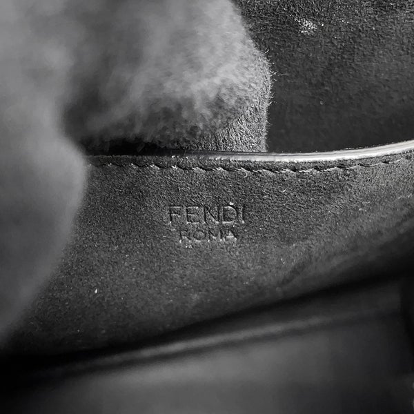 フェンディ ハンドバッグ サンシャイン ショッパー スモール レザー 8BH394 FENDI 2wayショルダーバッグ 黒