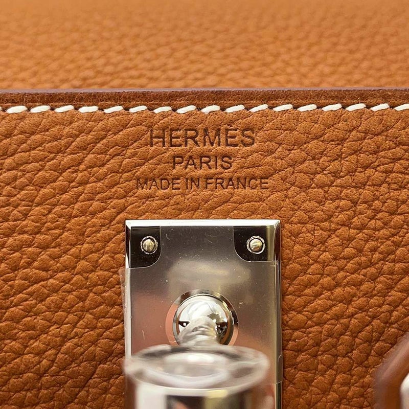 エルメス ハンドバッグ ケリー25 内縫い フォーブ/シルバー金具 バレニアフォーブル W刻印 2wayショルダー