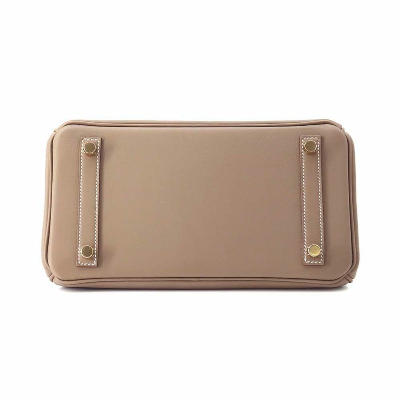 エルメス バーキン25 エトゥープ/ゴールド金具 スイフト W刻印 HERMES Birkin ハンドバッグ