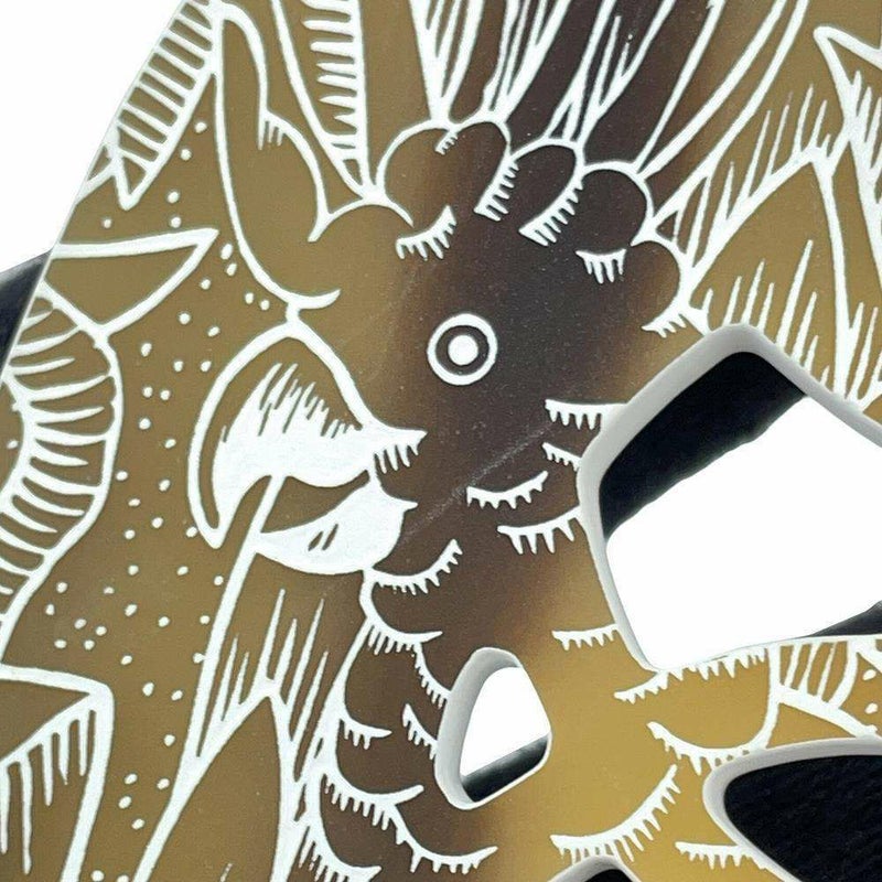 エルメス ネックレス リフト GM アニマルカモフラージュ バード 鳥 バッファローホーン HERMES アクセサリー ペンダント 白