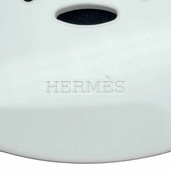 エルメス ネックレス リフト GM アニマルカモフラージュ バード 鳥 バッファローホーン HERMES アクセサリー ペンダント 白