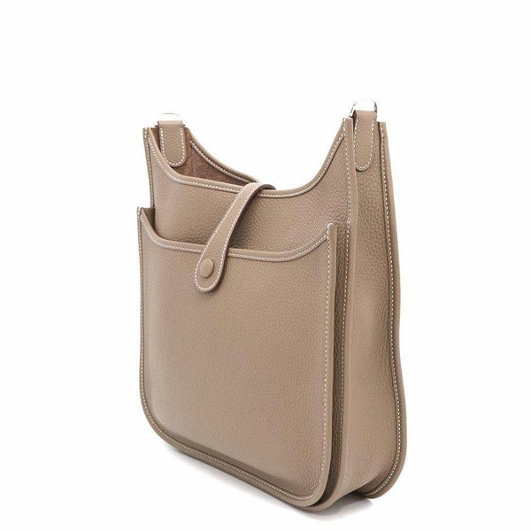 エルメス ショルダーバッグ エブリン3 PM エトゥープ/シルバー金具 トリヨンクレマンス W刻印