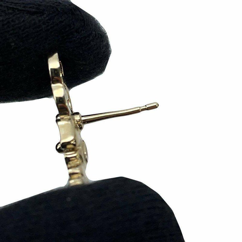 シャネル ピアス ココマーク フラワーモチーフ ラインストーン メタル I25 P ABF389 CHANEL アクセサリー