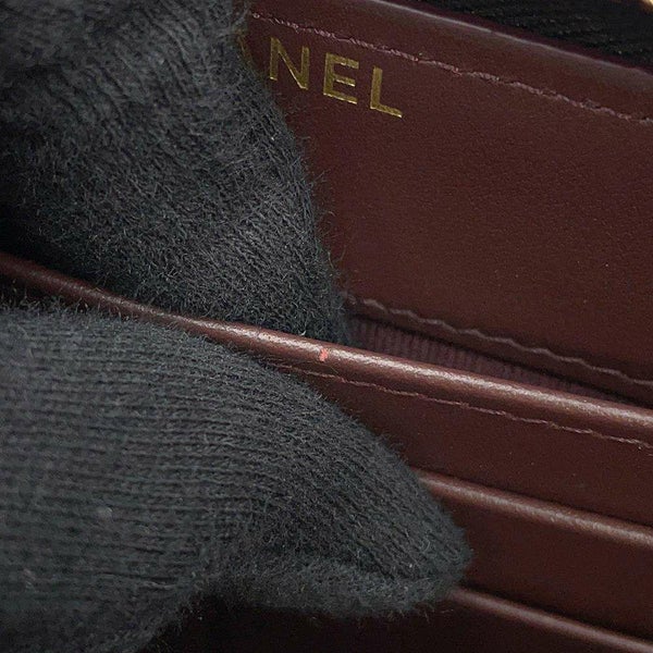 シャネル 長財布 クラシック ロング ジップ ウォレット ココマーク キャビアスキン マトラッセ AP0242 CHANEL 黒