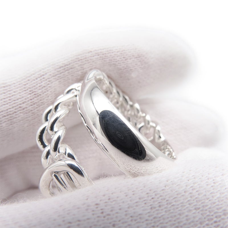 エルメス リング ブックルセリエ アンフレクシブル SV925シルバー リングサイズ55 HERMES 指輪 ジュエリー
