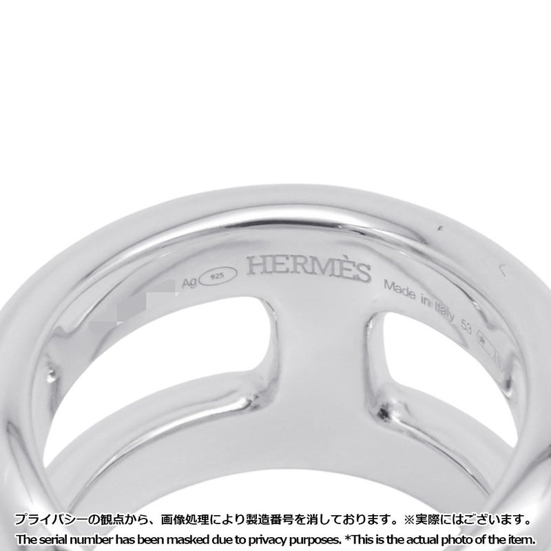 エルメス リング オスモズPM Osmose SV925シルバー リングサイズ53 HERMES ジュエリー 指輪