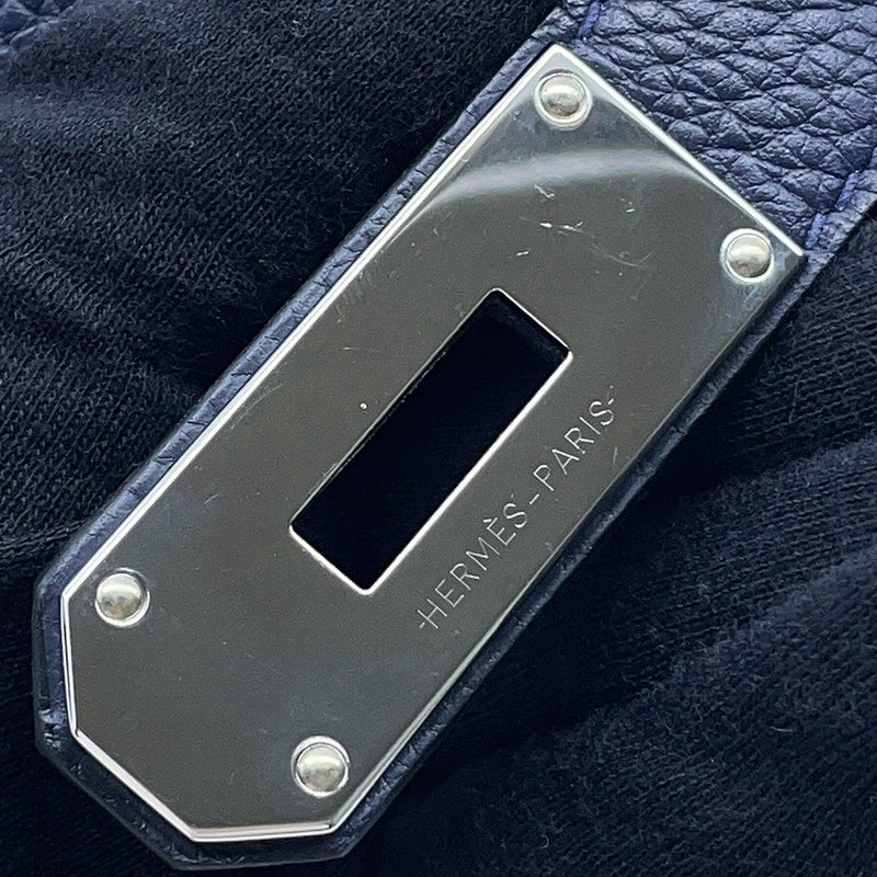 エルメス ボディバッグ ケリー アッカドPM ブルーニュイ/シルバー金具 トゴ U刻印 メンズ