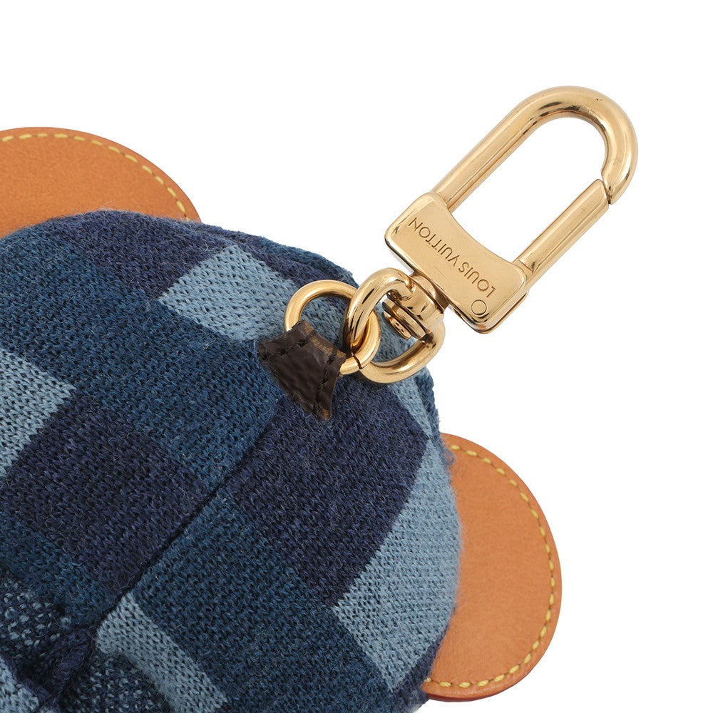 ルイヴィトン バッグチャーム LV ルイ ベア フェイクファー M03206